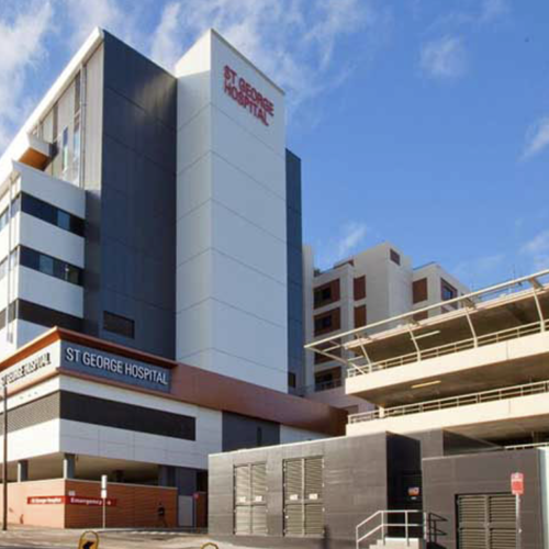 exterior of hospital