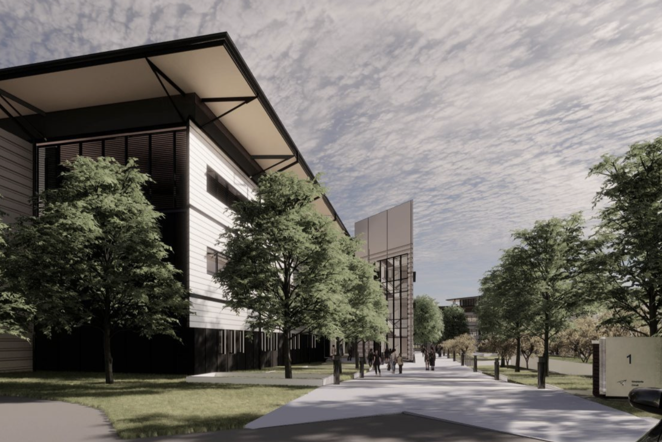 Exterior of University building