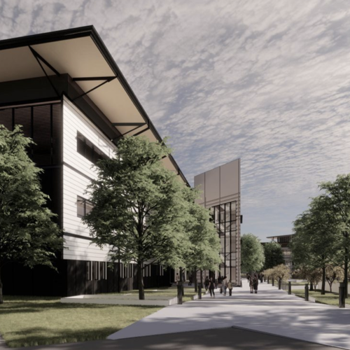 Exterior of University building