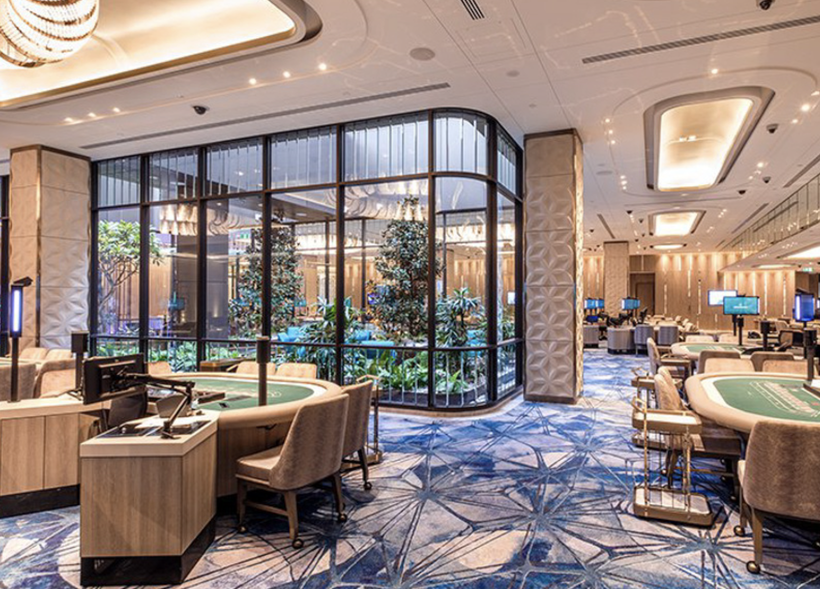 interior of casino